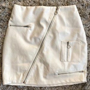 Superdown Faux Leather Skirt